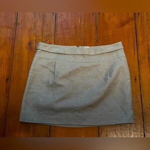 J.crew NWT  festive glittery gold women’s size 10 miniskirt